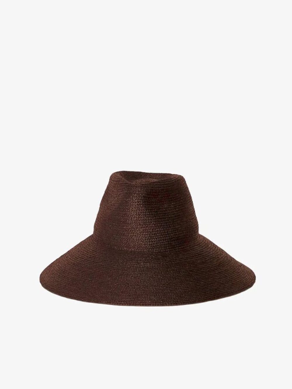 Janessa Leone Colette Straw Hat, Chocolate ,Size Large, NWT - Picture 3 of 3